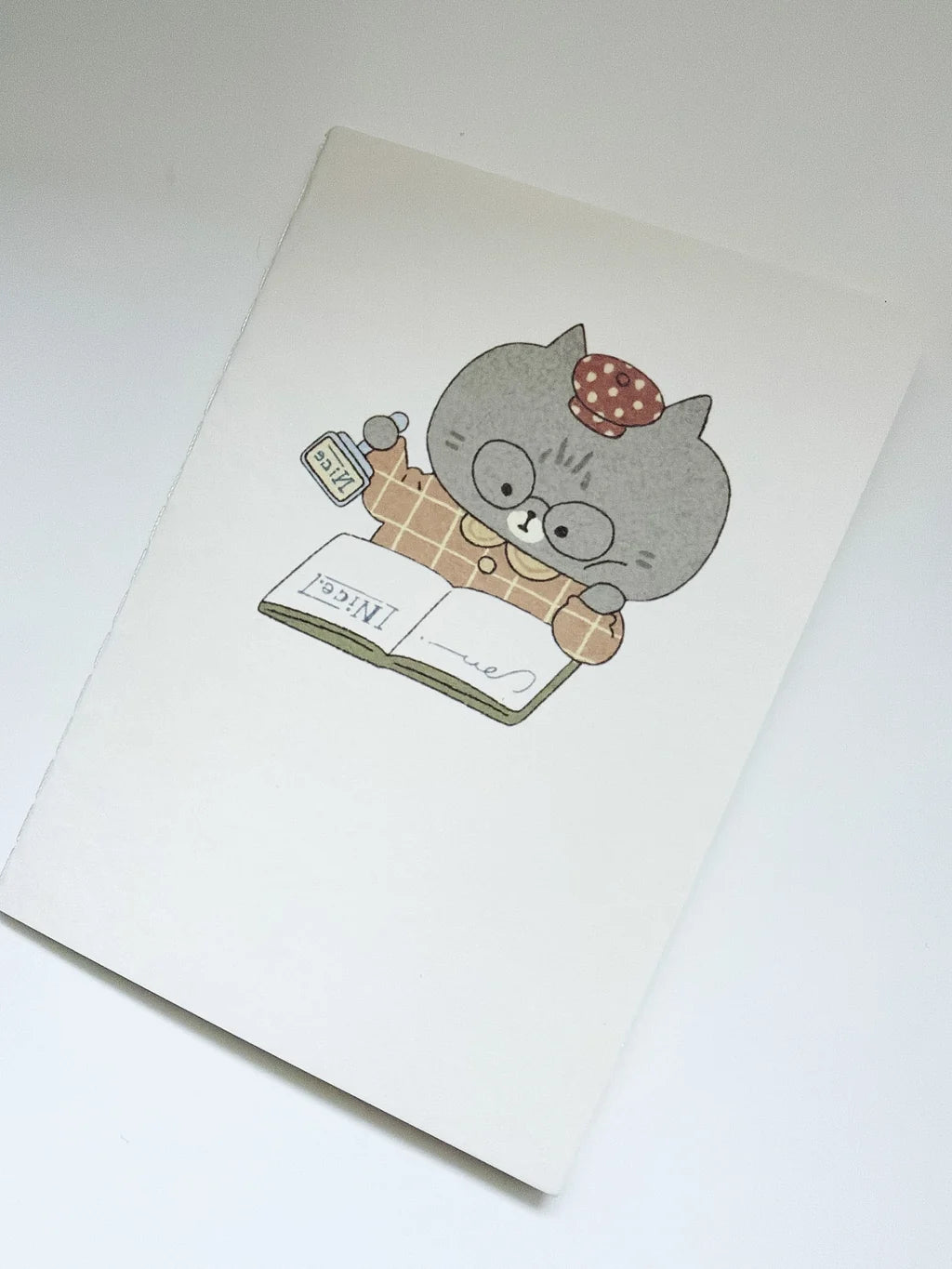 Stamping Passport Size Notebook | Kuboandlucy x Idiot Sandwich