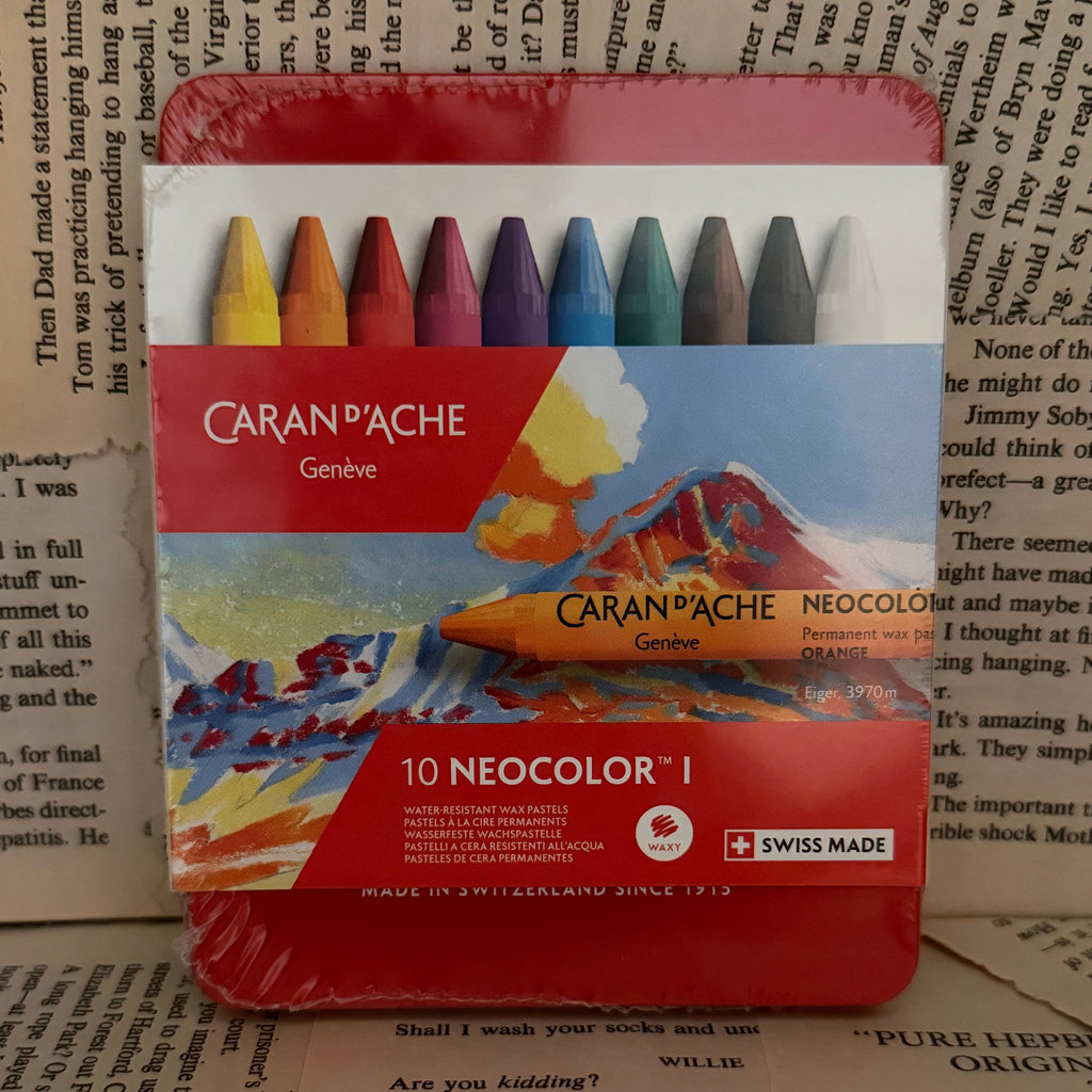 Caran d'Ache Set of 10 NEOCOLOR I Pastels