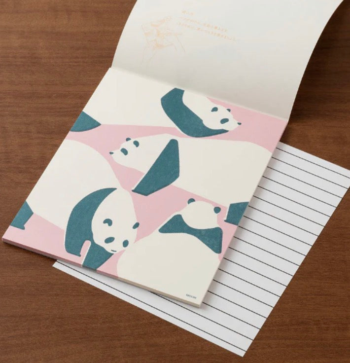 Midori Kimagure Panda Letterpad
