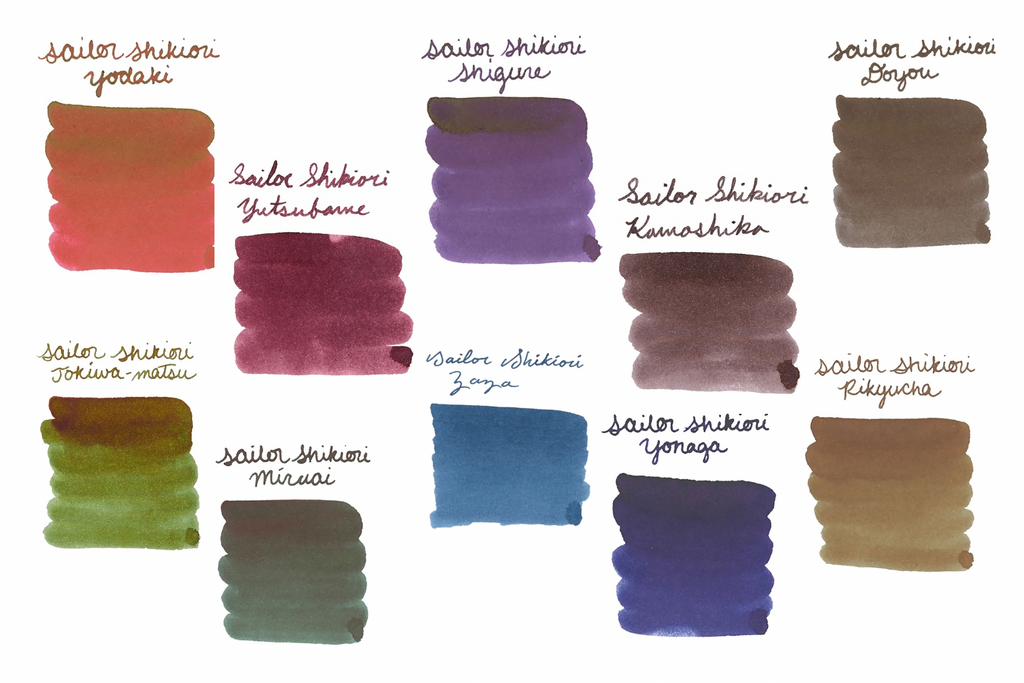 Sailor Shikiori Fountain Pen Ink