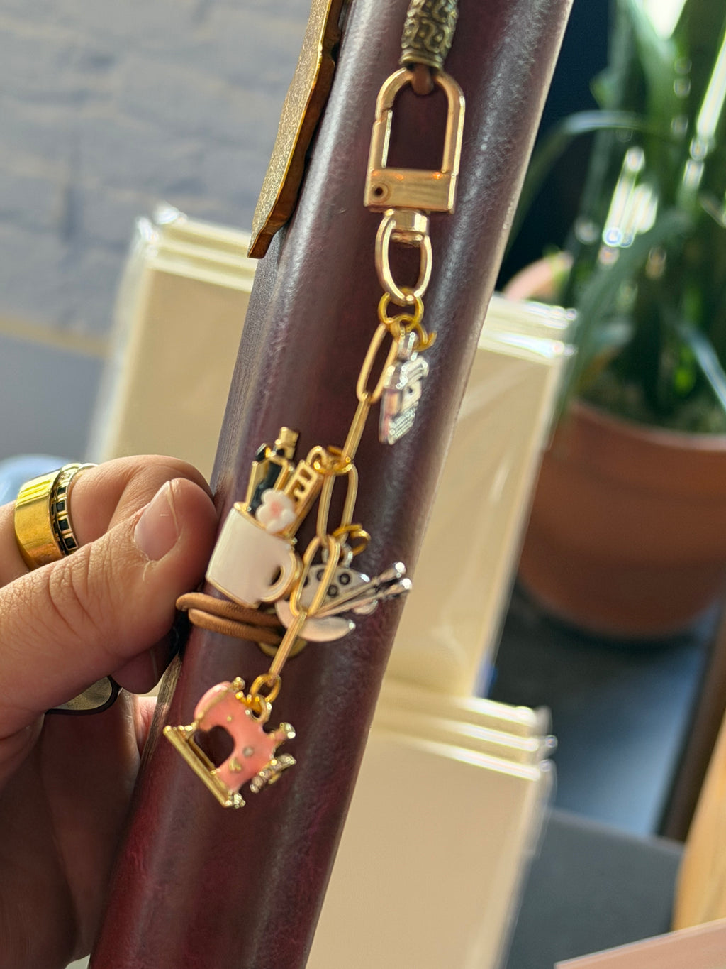 milesreadsalot X stayintouchraleigh journal charm