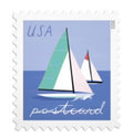 USPS Sailboat Postcard Stamp