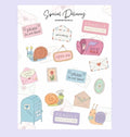 Special Delivery Sticker Sheet by madebymonco