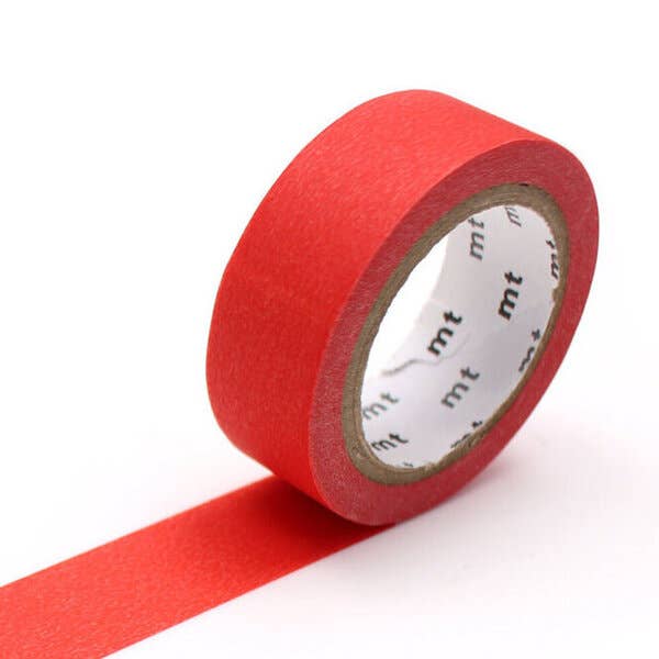 MT Washi Tape: Matte Red