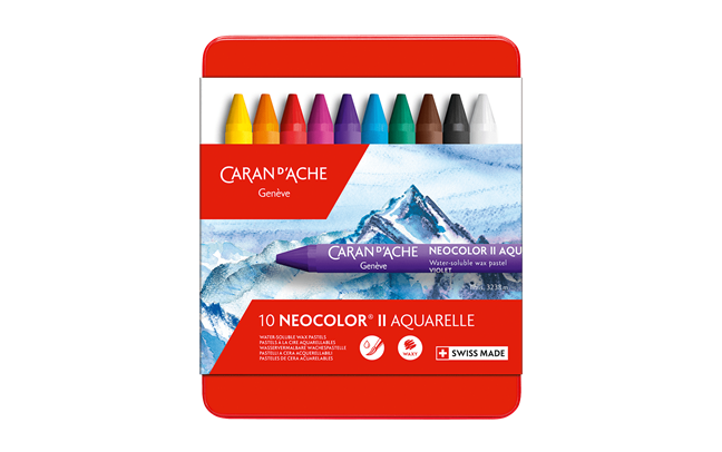 Caran d'Ache Set of 10 NEOCOLOR™ II Pastels