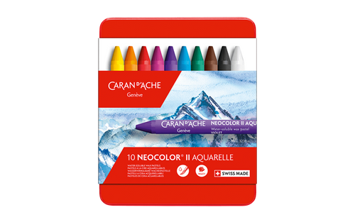Caran d'Ache Set of 10 NEOCOLOR™ II Pastels