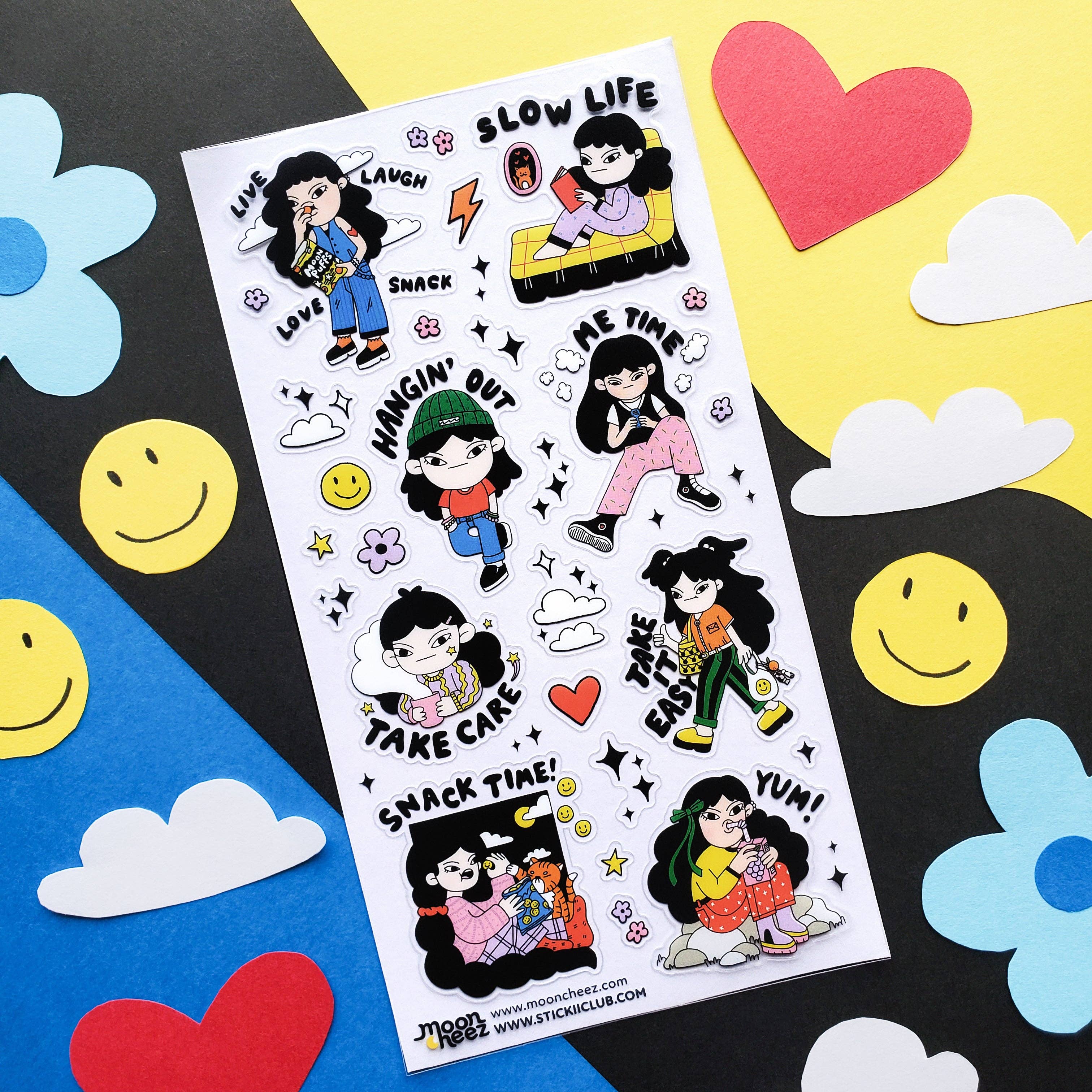 Take It Easy Sticker Sheet