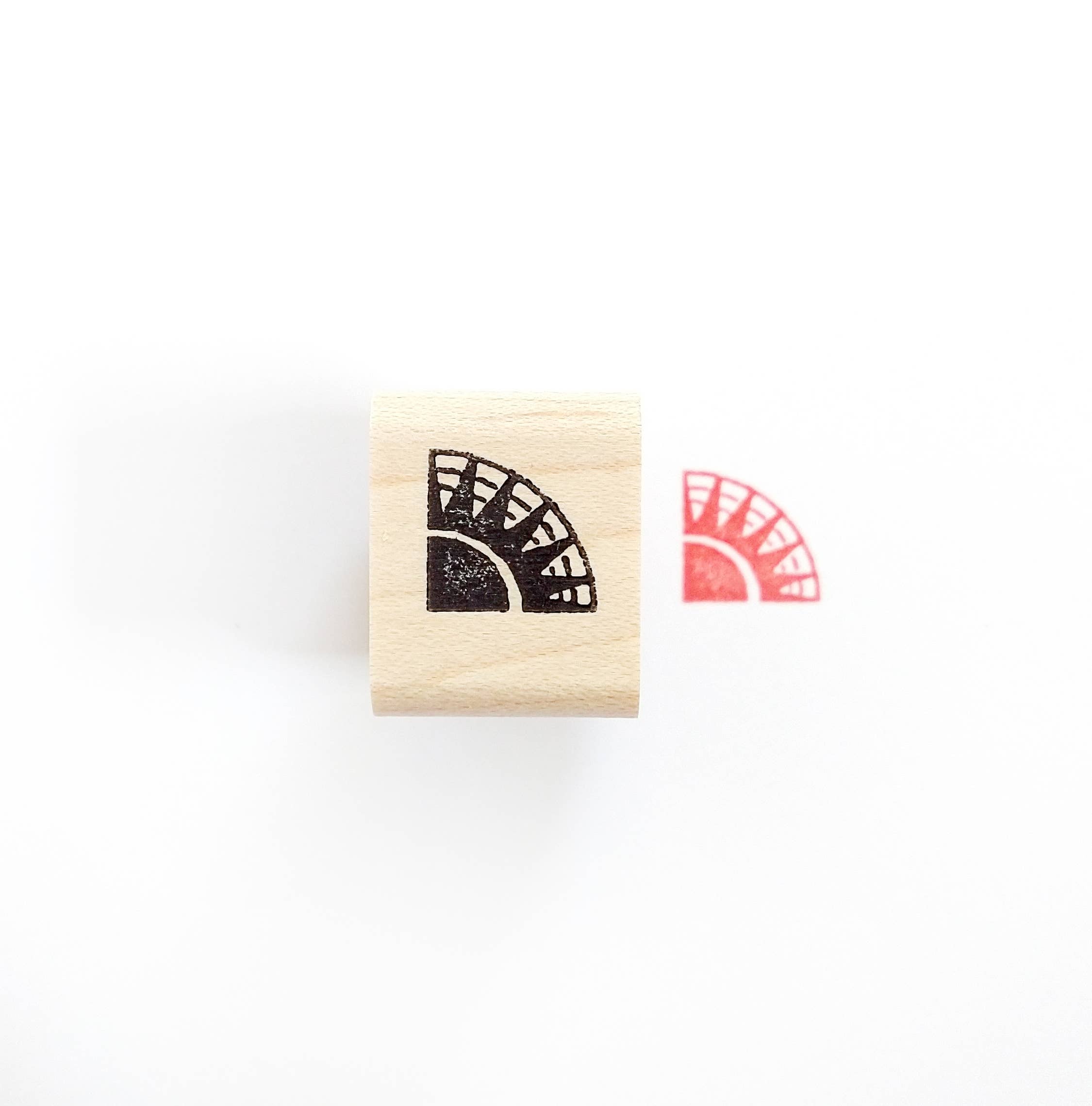 Sunshine Corner Rubber Stamp
