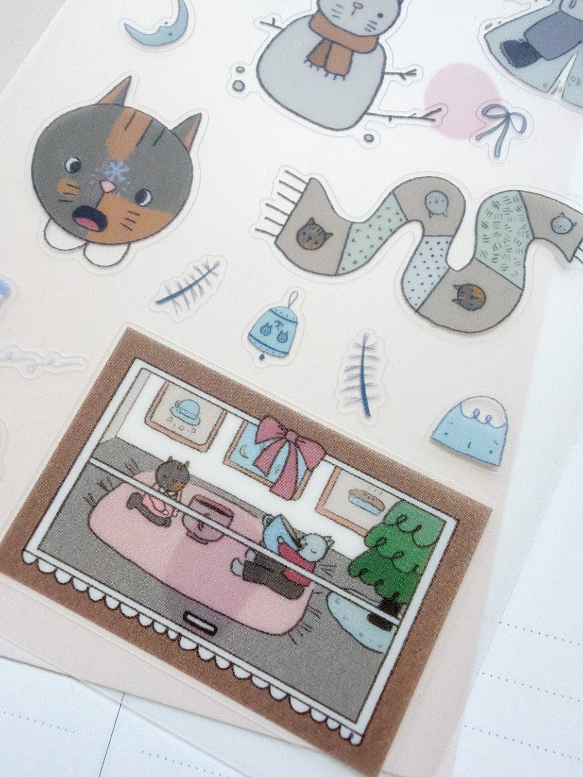 Four Seasons Sticker Sheet | Kuboandlucy x Dana Ate Oatmeal