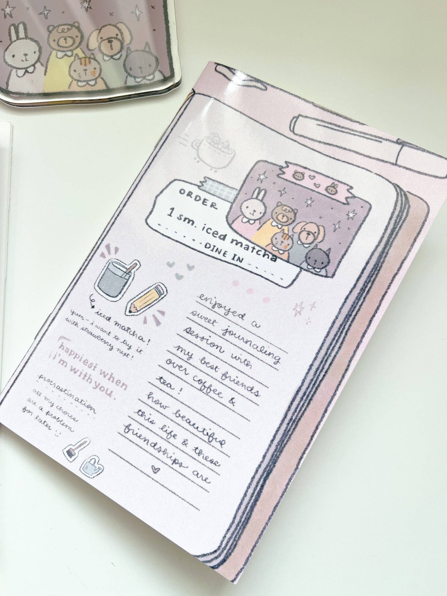 Let's Journal Sticker Release Book, A6 Size | Kuboandlucy