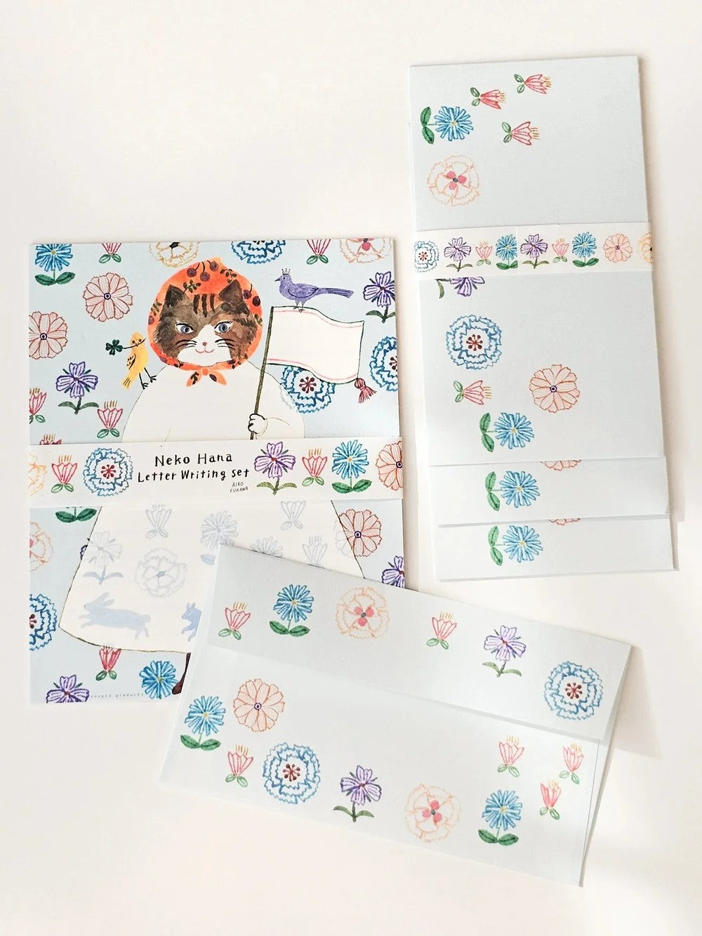 Cozyca Aiko Fukawa Letterset "Cat Hana" (paper + envelopes)