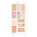 Vintage Receipts • Journal Sticker Sheet