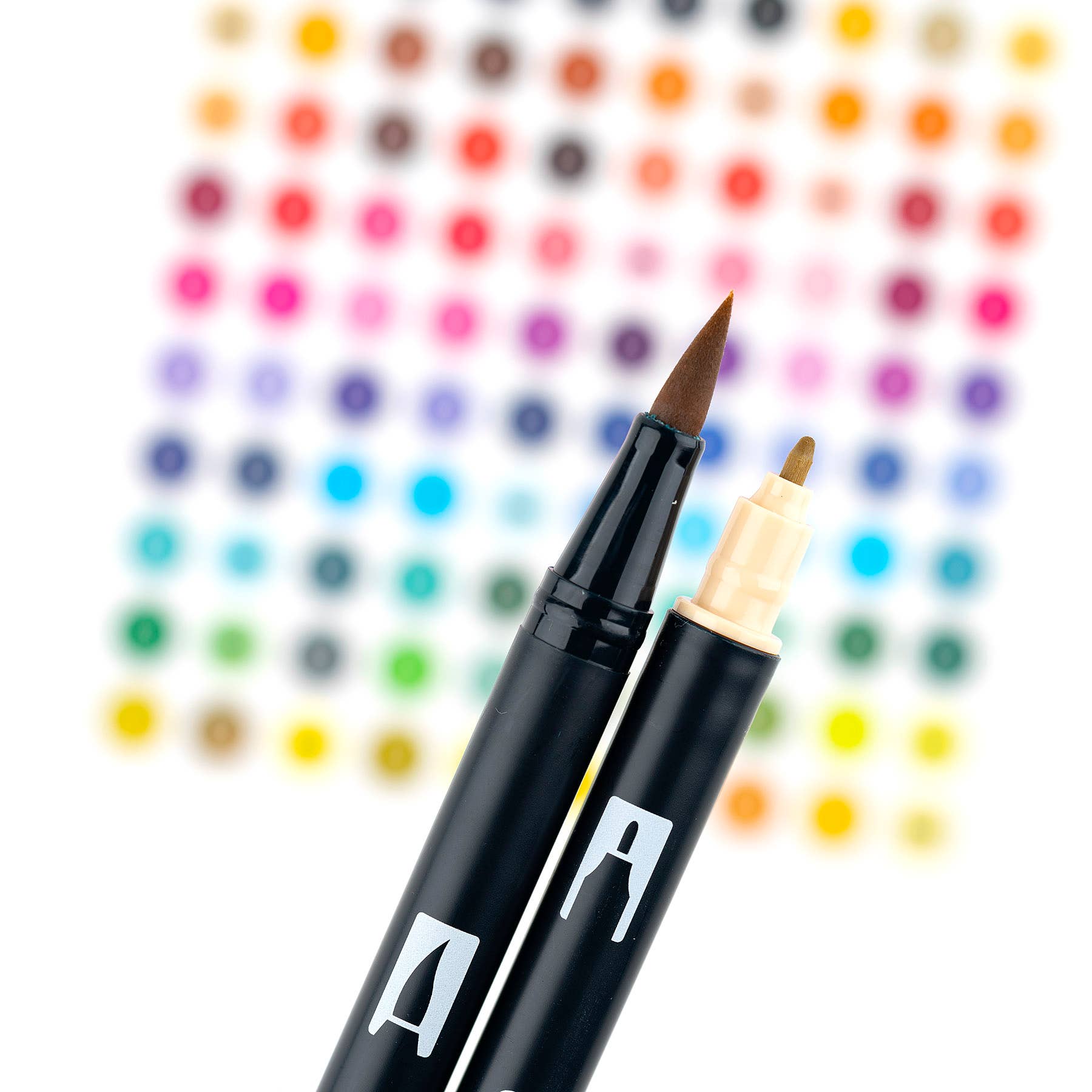 Tombow Dual Brush Pen Art Markers, Portrait, 6-Pack