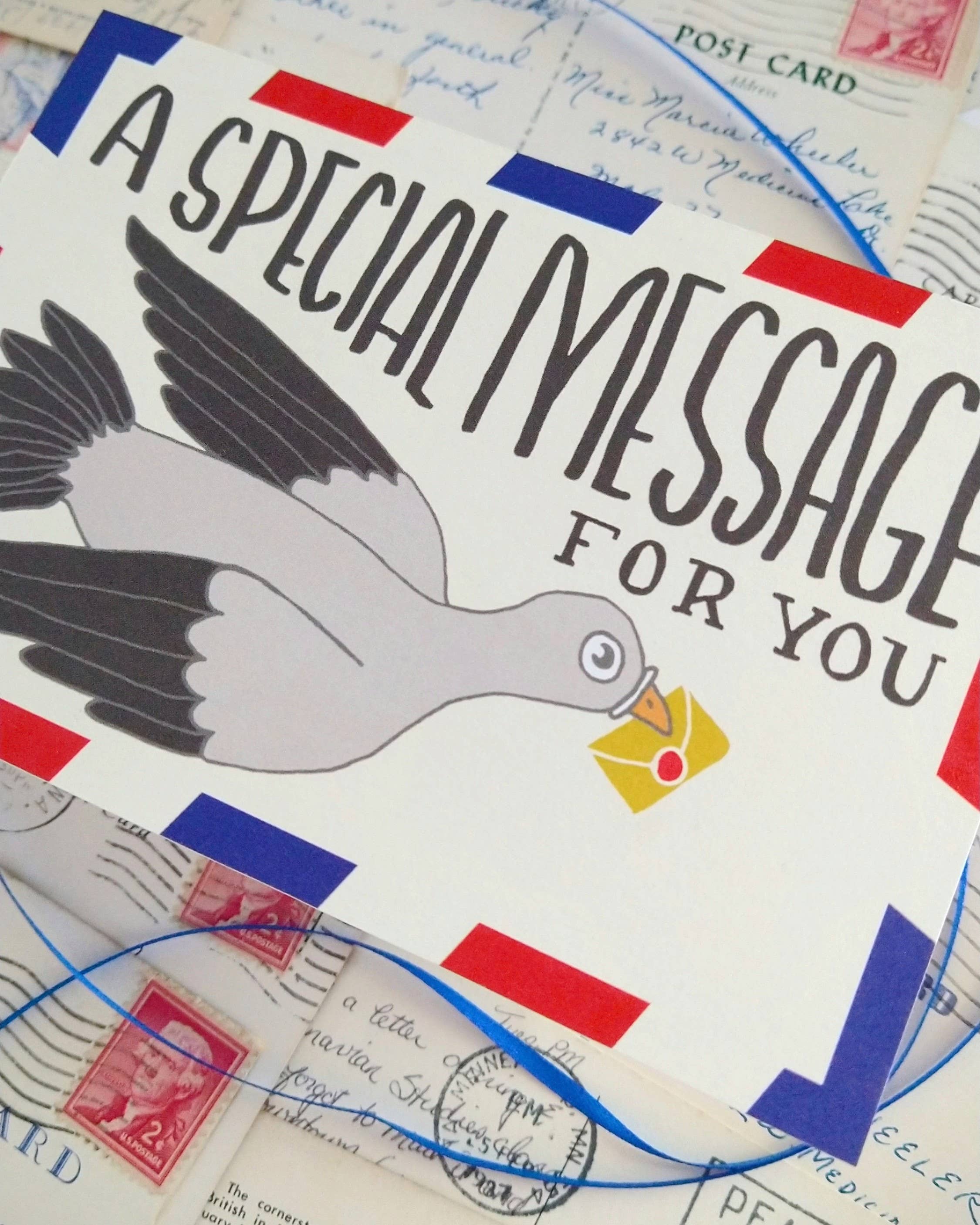 A Special Message For You Postcard