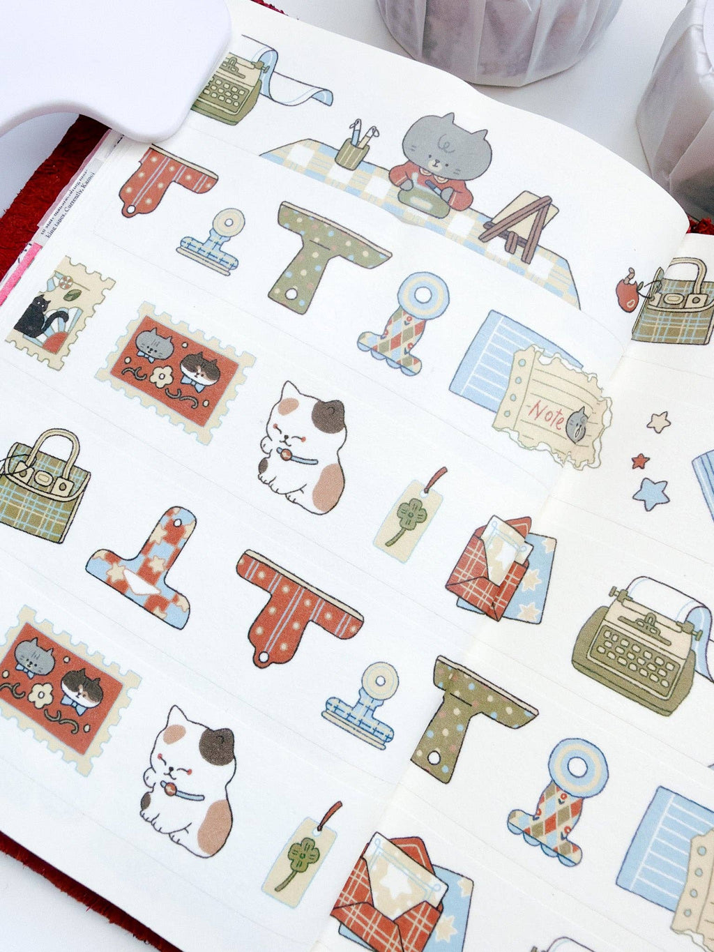 My Journal Sips V.3 (Stationery) Washi Tape | Kuboandlucy x Idiot Sandwich
