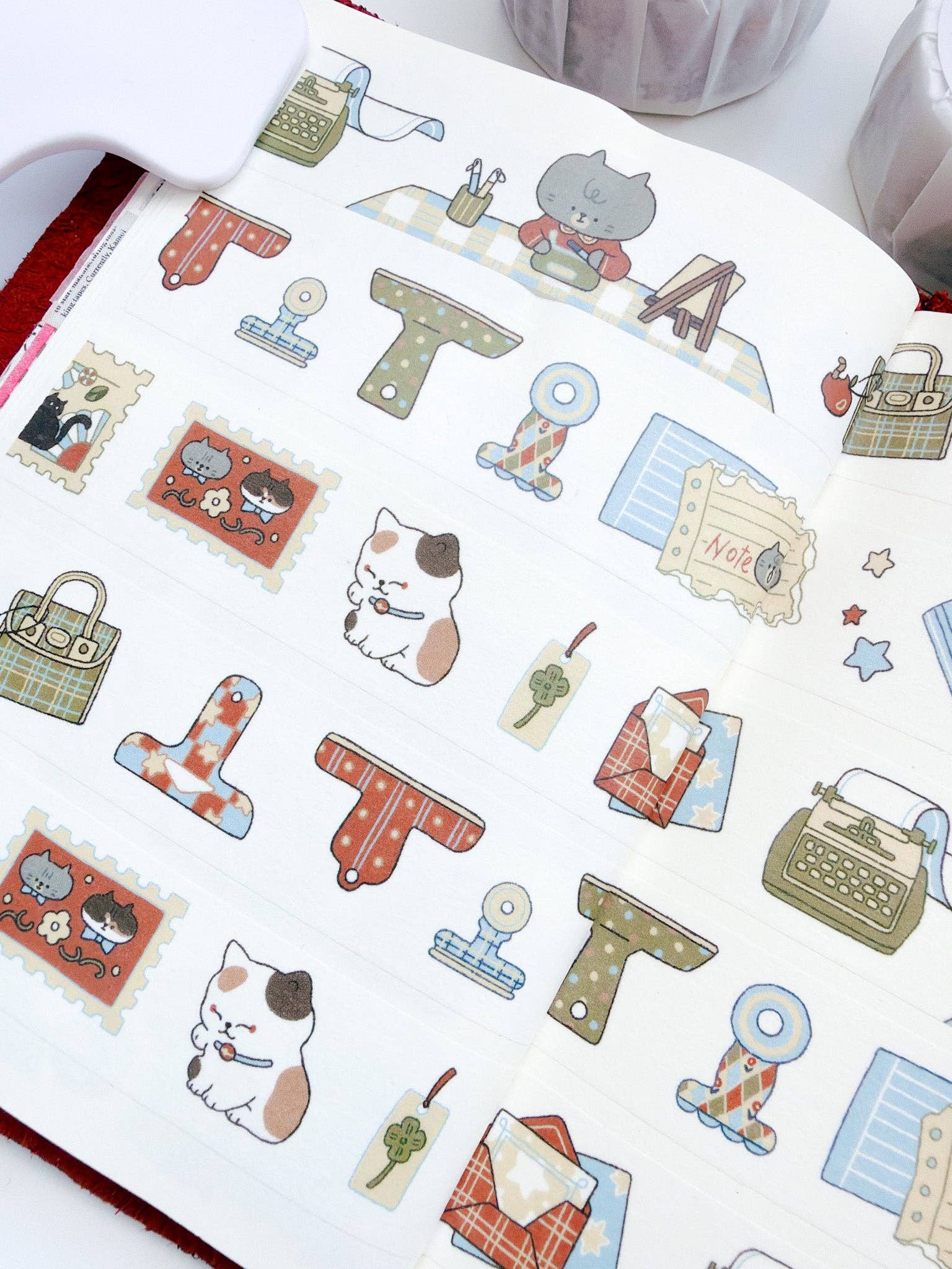 My Journal Sips V.3 (Stationery) Washi Tape | Kuboandlucy x Idiot Sandwich