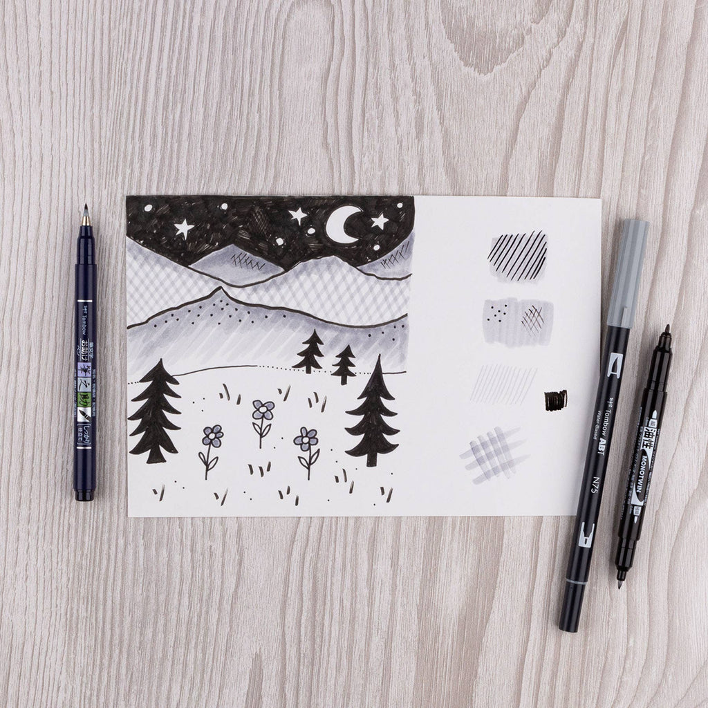 Tombow Pen Drawing Set