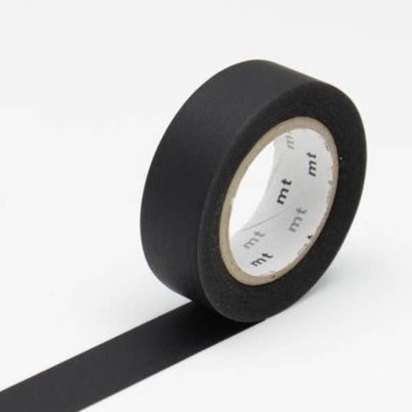 MT Washi Tape: Matte Black