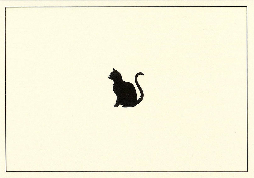 Black Cat Note Cards (paper + envelopes)