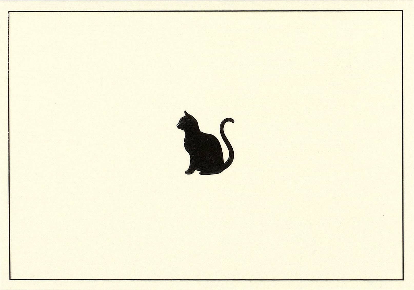 Black Cat Note Cards (paper + envelopes)