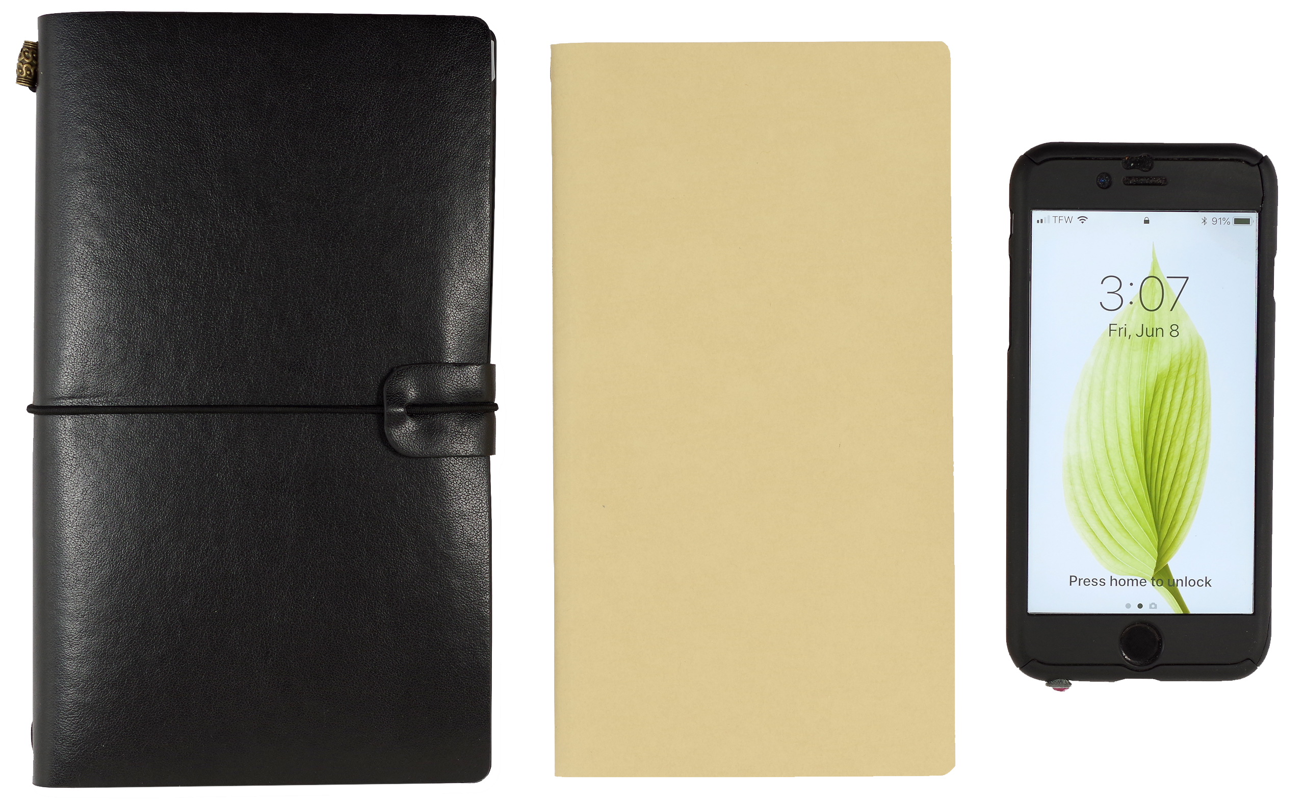 Black Voyager Notebook