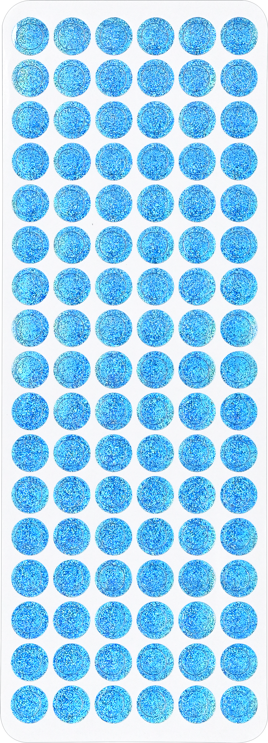 Color Foil Dots Sticker Set
