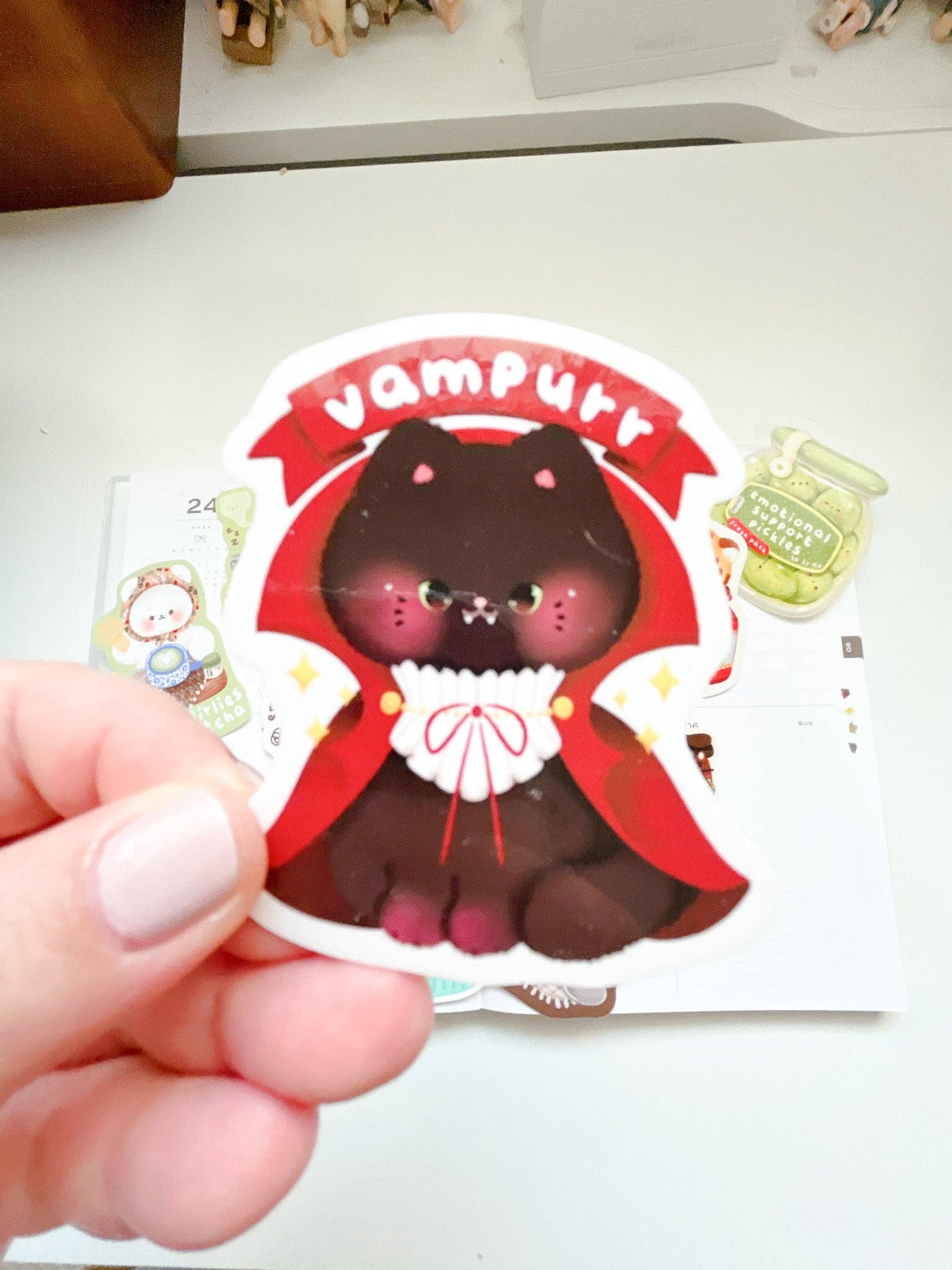 Vampurr Vinyl Sticker | Kuboandlucy