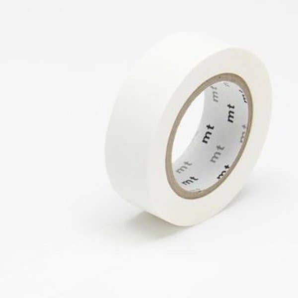 MT Washi Tape: Matte White