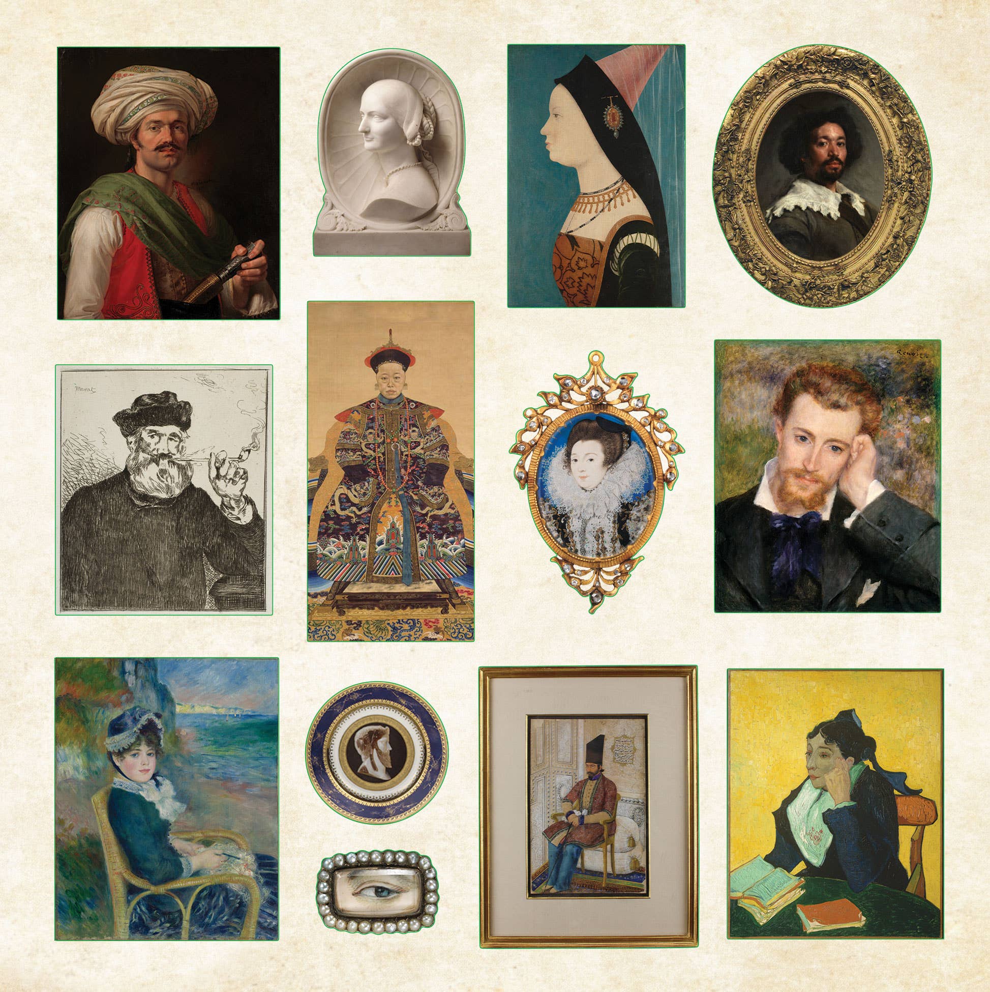 Museum Treasures Sticker Book