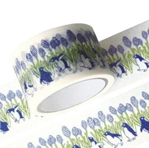 El Commun Petit et Grand Washi Tape - Penguin