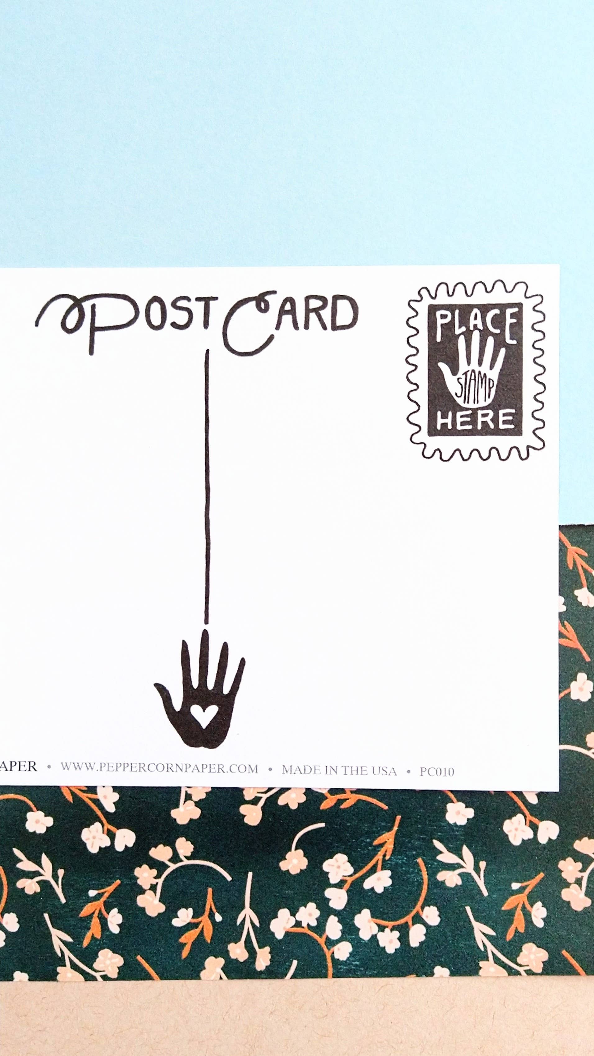Hello Goodbye Friend Postcard