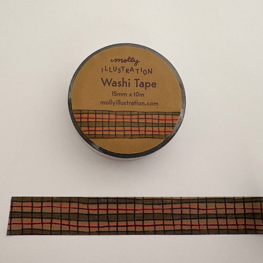 Wonky Plaid Decorative Washi Tape