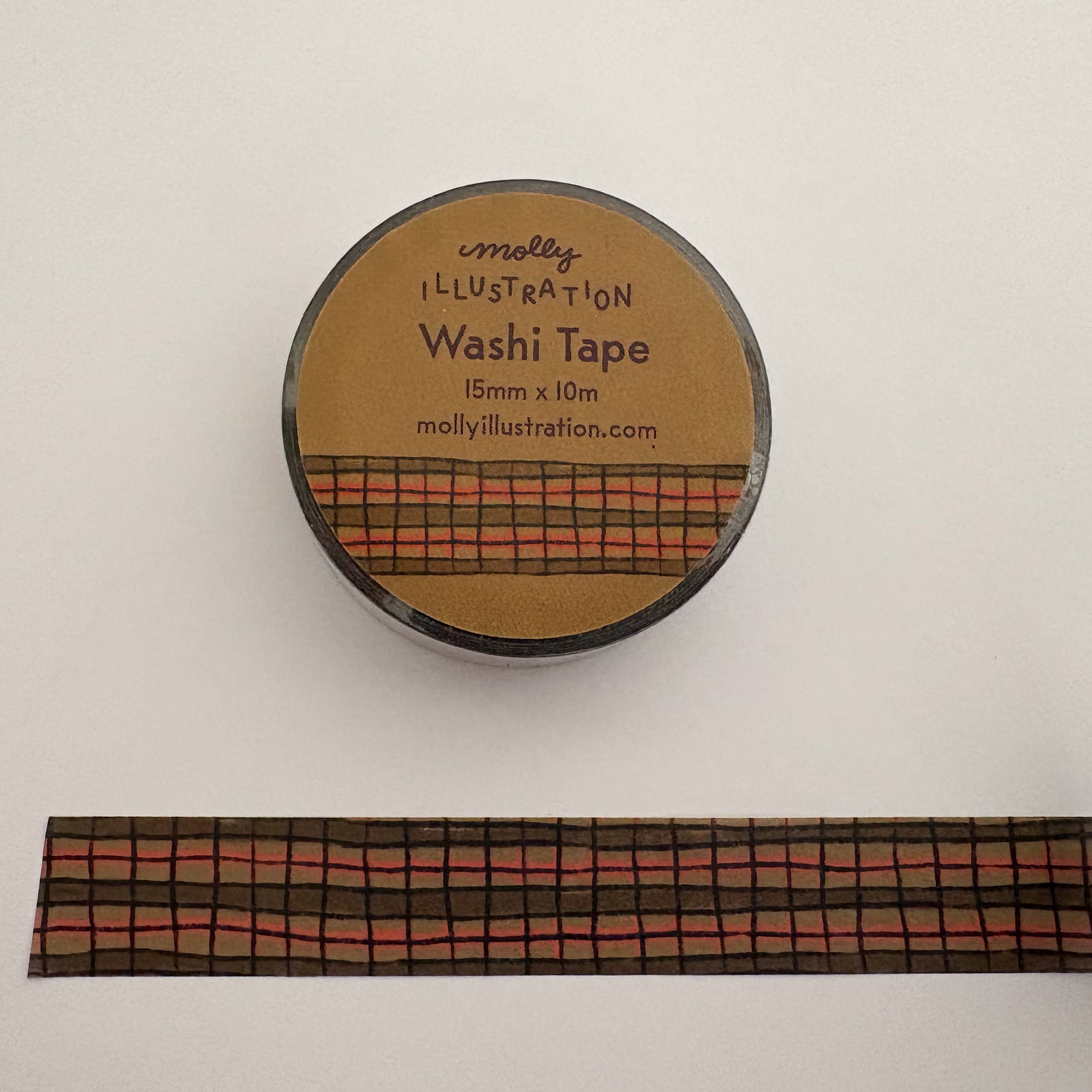 Wonky Plaid Decorative Washi Tape