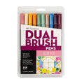 Tombow Dual Brush Pen Art Markers: Cottage - 10-Pack