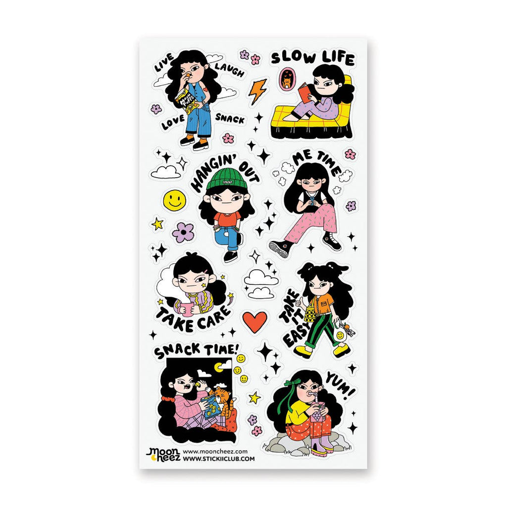 Take It Easy Sticker Sheet