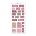 Rose Vintage Tickets • Journal Sticker Sheet