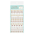 Furukawashiko Daily Seal Planner Sticker Sheet