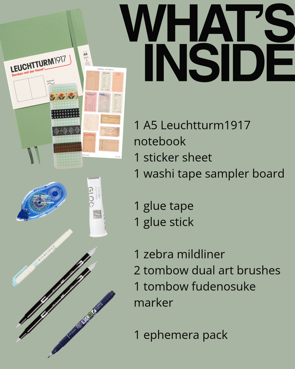 the memory keeper | junk journal beginner bundle kit