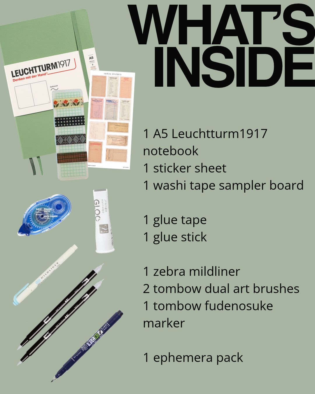 the memory keeper | junk journal beginner bundle kit