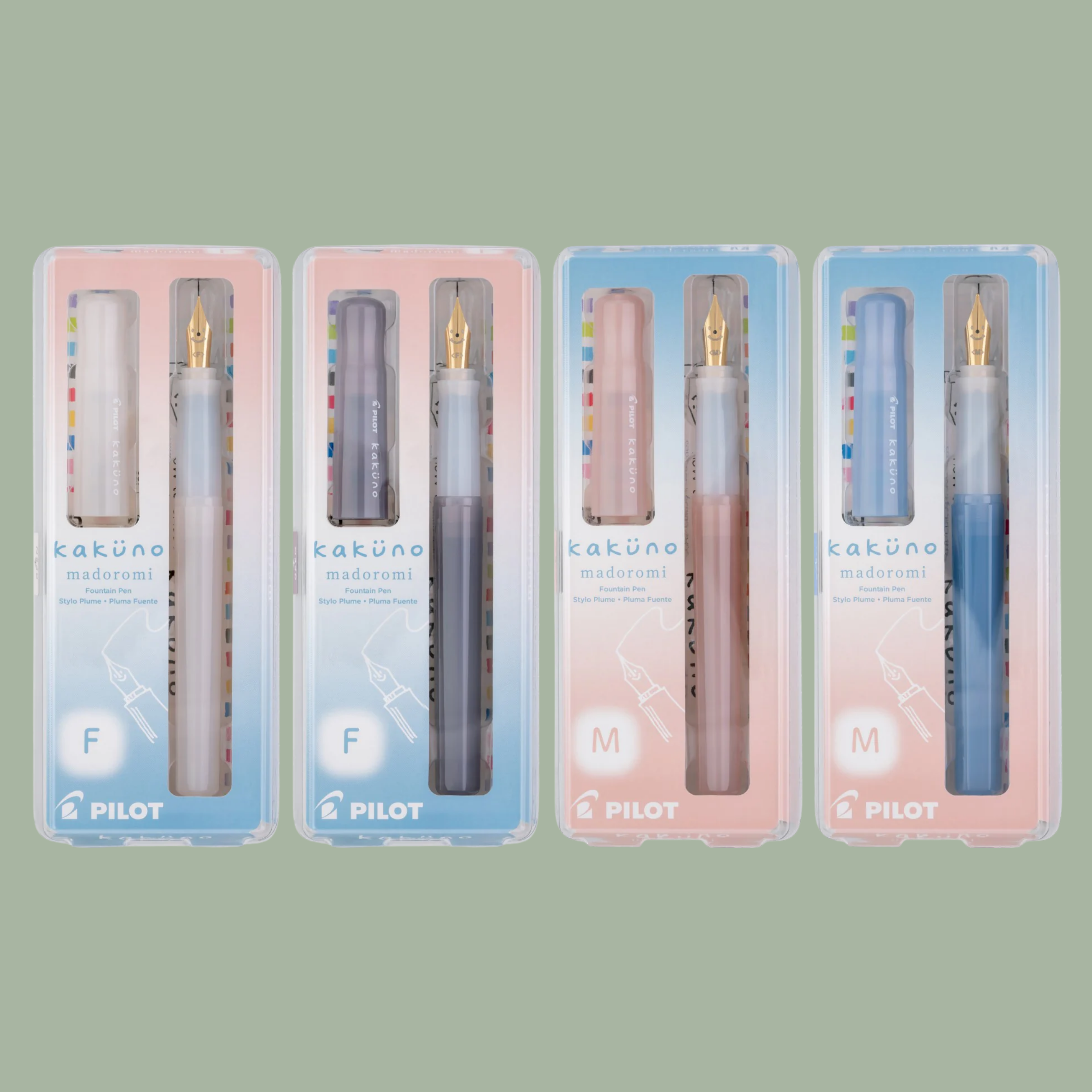Pilot Kakuno Fountain Pen Madoromi Series